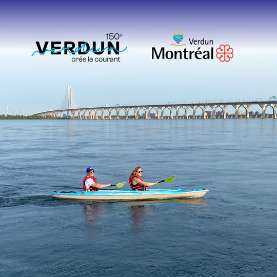 150e VERDUN crée le courant : ILE-DES-SOEURS | KAYAK ou Planche à pagaie