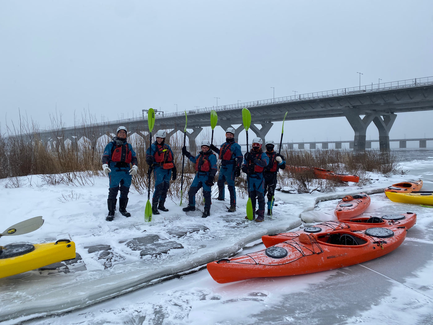 KAYAK / PADDLE HIVERNAL (niveau intermédiaire)