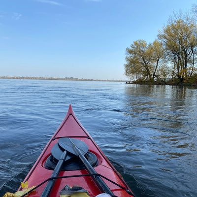 DESCENTE fleuve Saint-Laurent 8 KM PONT SAMUEL-DE CHAMPLAIN (GUIDÉE)